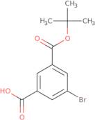 3-Bromo-5-[(tert-butoxy)carbonyl]benzoic acid