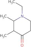 1-Ethyl-2,3-dimethylpiperidin-4-one