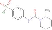 4-[(2-Methylpiperidine-1-carbonyl)amino]benzenesulfonyl chloride