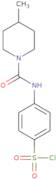 4-[(4-Methylpiperidine-1-carbonyl)amino]benzenesulfonyl chloride