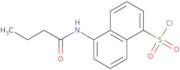 5-Butyrylamino-naphthalene-1-sulfonyl chloride