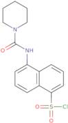 5-[(Piperidine-1-carbonyl)-amino]-naphthalene-1-sulfonyl chloride