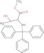 Methyl (2S,3S)-3-hydroxy-2-[(triphenylmethyl)amino]butanoate