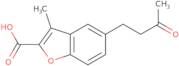 3-Methyl-5-(3-oxobutyl)-1-benzofuran-2-carboxylic acid