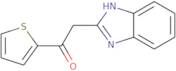 2-(1H-1,3-Benzodiazol-2-yl)-1-(thiophen-2-yl)ethan-1-one