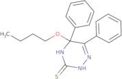 5-Butoxy-5,6-diphenyl-2,3,4,5-tetrahydro-1,2,4-triazine-3-thione