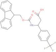 3-({[(9H-Fluoren-9-yl)methoxy]carbonyl}amino)-3-[4-(trifluoromethyl)phenyl]propanoic acid