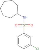 3-Chloro-N-cycloheptylbenzene-1-sulfonamide