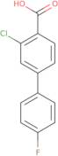 2-Chloro-4-(4-fluorophenyl)benzoic acid