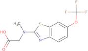 N-Methyl-N-[6-(trifluoromethoxy)-1,3-benzothiazol-2-yl]glycine