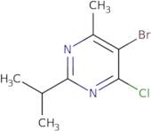 5-Bromo-4-chloro-2-isopropyl-6-methylpyrimidine