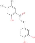 (E)-3-(3,4-Dihydroxyphenyl)-1-(2-hydroxy-4,5-dimethylphenyl)prop-2-en-1-one