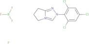 6,7-Dihydro-2-(2,4,6-trichlorophenyl)-5H-Pyrrolo[2,1-c]-1,2,4-triazolium tetrafluoroborate