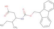 (3S)-3-((((9H-Fluoren-9-yl)methoxy)carbonyl)amino)-4-methylhexanoic acid