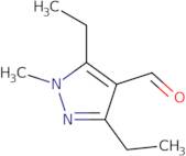 3,5-Diethyl-1-methyl-1H-pyrazole-4-carbaldehyde