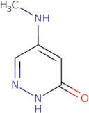 5-(Methylamino)-2,3-dihydropyridazin-3-one