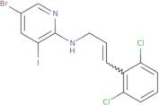 5-Bromo-N-[3-(2,6-dichlorophenyl)prop-2-enyl]-3-iodopyridin-2-amine