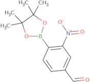 3-Nitro-4-(4,4,5,5-tetramethyl-1,3,2-dioxaborolan-2-yl)-benzaldehyde