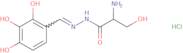 [(2,3,4-Trihydroxyphenyl)methylene]hydrazide-serine hydrochloride