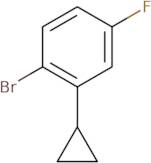 1-Bromo-2-cyclopropyl-4-fluorobenzene