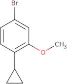 4-Bromo-1-cyclopropyl-2-methoxybenzene