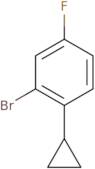 2-Bromo-1-cyclopropyl-4-fluorobenzene