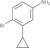 4-Bromo-3-cyclopropylaniline