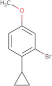 2-Bromo-1-cyclopropyl-4-methoxybenzene