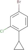 4-Bromo-2-chloro-1-cyclopropylbenzene