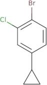 1-Bromo-2-chloro-4-cyclopropylbenzene