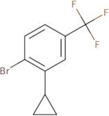 4-Trifluoromethyl-2-cyclopropylbromobenzene