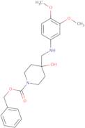 Benzyl 4-{[(3,4-dimethoxyphenyl)amino]methyl}-4-hydroxypiperidine-1-carboxylate