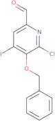 5-(Benzyloxy)-6-chloro-4-iodo-2-pyridinecarbaldehyde