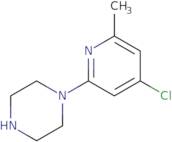 1-(4-Chloro-6-methylpyridin-2-yl)piperazine