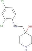 4-{[(2,4-Dichlorophenyl)amino]methyl}piperidin-4-ol