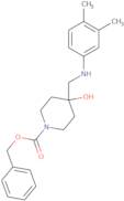 Benzyl 4-{[(3,4-dimethylphenyl)amino]methyl}-4-hydroxypiperidine-1-carboxylate