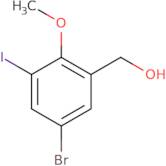 (5-Bromo-3-iodo-2-methoxyphenyl)methanol