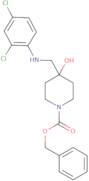 Benzyl 4-{[(2,4-dichlorophenyl)amino]methyl}-4-hydroxypiperidine-1-carboxylate