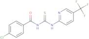 1-[(4-Chlorophenyl)carbonyl]-3-[5-(trifluoromethyl)pyridin-2-yl]thiourea