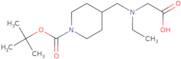 4-[(Carboxymethyl-ethyl-amino)-methyl]-piperidine-1-carboxylic acid tert-butyl ester