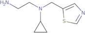 N-(2-Aminoethyl)-N-[(1,3-thiazol-5-yl)methyl]cyclopropanamine