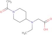 [(1-Acetyl-piperidin-4-yl)-ethyl-amino]-acetic acid