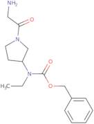 [1-(2-Amino-acetyl)-pyrrolidin-3-yl]-ethyl-carbamic acid benzyl ester