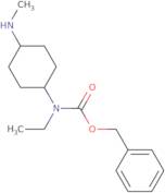 Ethyl-(4-methylamino-cyclohexyl)-carbamic acid benzyl ester