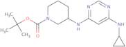 3-(6-Cyclopropylamino-pyrimidin-4-ylamino)-piperidine-1-carboxylic acid tert-butyl ester