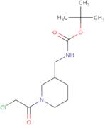 [1-(2-Chloro-acetyl)-piperidin-3-ylmethyl]-carbamic acid tert-butyl ester