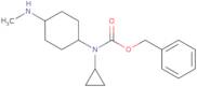 Cyclopropyl-(4-methylamino-cyclohexyl)-carbamic acid benzyl ester