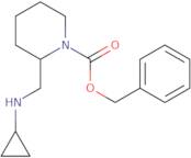 2-Cyclopropylaminomethyl-piperidine-1-carboxylic acid benzyl ester