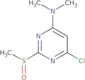 (6-Chloro-2-methanesulfinyl-pyrimidin-4-yl)-dimethyl-amine