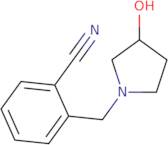 2-((3-hydroxypyrrolidin-1-yl)methyl)benzonitrile